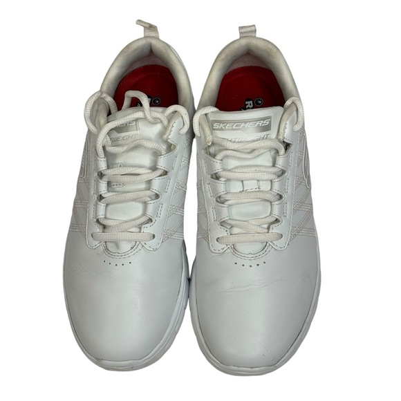 Amazon.com | Skechers Women Sketchers Memory Foam Relax Fit Comfort Sneakers Shite Lace Up Shoes Size 7.5